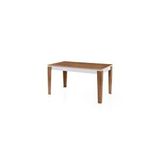 Atolye Casa 80x140 Mutfak Masası Yemek Masası Sabit Ceviz Rengi Asos Model Meşe