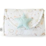 Atölye Eda Alezli Alt Açma Minderi %100 Pamuklu 35x70 cm Yastıklı ve Sıvı Geçirmez