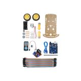 ATOLYE ELEKTRONİK IR Kumandalı Robot Araba Kiti - 18650 Pil Yuvalı Set (2WD + Arduino + Motor Sürücü + Kumanda)