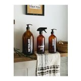 Atölye Merdiven 3lü Amber Deterjan Sabun bulaşık Sprey Seti 500 ml 1000 ml dekoratif