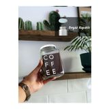 Atölye Merdiven Cam Filtre Kahve & Türk Kahvesi Saklama Kabı Beyaz Kapaklı 850 Ml Cam Kavanoz