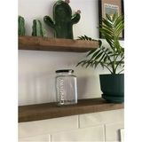 Atölye Merdiven Creativity Cam Dekoratif Erzak Kahve Kavanozu Çay Şeker Kavanozu Kahve Köşesi 850Ml - 1 - 850 ml