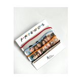 Atölye Merdiven Friends Baskılı Ip Bileklik Seti