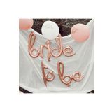 Atölye Mi Bride To Be Folyo Balon - Rose Gold Bekarlığa Veda Bride Partisi Balonları