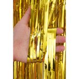 Atölye Mi Gold Fon Perde Arka Fon Duvar Perdesi Kapı Perdesi Gold