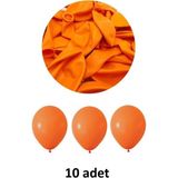Atölye Mi Turuncu Balon 12" - 30 cm Lateks Turuncu Renk Balon 10'lu Paket - Çok Renkli