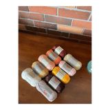 Atölye Motif GAZZAL GİZA %100 Cotton Merserize 10 adet Örgü Amigurumi ipi
