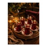 Atölye Sanat Tea Time Dekoratif Mum Seti