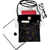 Atölye Smyrna Askılı - Kitap / Tablet / Ebook Çantası – Çıkarılabilir Askı ( Matematik , Formüller )