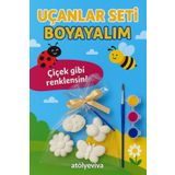 ATÖLYE VİVA Taş boyama seti Uçanlar serisi