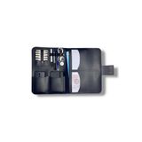 ATÖLYE ZÜMRA Macbook Air Pro 13-14İnç Vegan Deri Organizer Evrak&Laptop&Tablet Çantası ( Siyah Renk)