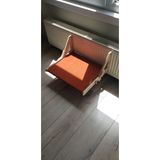 Atolyeman Çok Amaçlı Ahşap Kedi Yatağı, Vantuzlu Cam/Pencere Yatağı, Peteğe Asılabilir ve Yerde Kullanılabilir - Kiremit