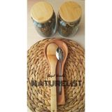Atolyesi Ahşap Oval Ahşap Kirli Kaşıklık/kaşık Altlığı
