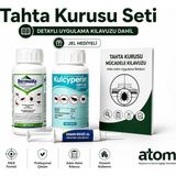 Atom Tahta Kurusu İlacı Seti | Tahtakurusu ve Yatak Böceği İçin Etkili Çözüm | Uygulama Kılavuzu + Jel Hediyeli