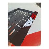 atom tasarım & reklam RKS uyumlu 3D motosiklet plakalık
