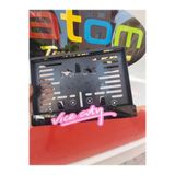 ATOM TASARIM Vice City Motor Plakalık