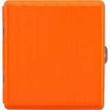 Atomic Bavul Desen Metal Kısa Sigara Tabakası 18li Orange