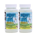 Atomic Bubbles Köpek Yavrusu Aşk Balonları: Köpekler için 2'li Paket 113 ml Şişe, Toksik Olmayan ve Alerjensiz, Köpeğinizin İç Yavrularını Saatlerce Eğlenceli ve Egzersiz ile Ortaya Çıkarın