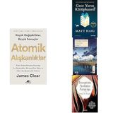 Atomik Alışkanlıklar,Gece Yarısı Kütüphanesi,İnsanlığımı Yitirirken,İnsanın Anlam Arayışı: Man's Search for Meaning-4 Kitap Set