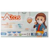 Atos 3 Katlı Çocuk Cerrahi Maske Telli 50'li