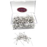 Atos Damla Başlı Toplu Iğne 250 gr Beyaz