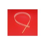 ATS Global Kablo Bağı Özel Esnek Plastik Kelepçe 10X300 mm 50 Adet Natürel Beyaz