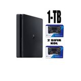 ATS Sony Ps4 1 Tb Slim Kasa 2 Adet Sıfır V2 Kol Teşhir Ürün 12 Ay Garanti