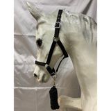 Atsar Equestrian Ithal Yular & Ipi (Siyah) - Full Size