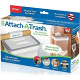 Attach A Trash Kapaklı Çöp Poşeti Tutucu Aparat
