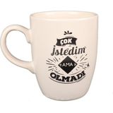 Attach Beyaz Çok Istedim Ama Olmadı Tasarım Kupa