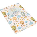 Attach Follow Your Dreams Uçan Balon Tasarım Çizgisiz Lastikli Defter