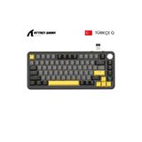 Attack Shark Attack Shark X85 PRO 2.4G Wireles/Bluetooth/USBC TriMode Gasket Kablosuz RGB Mekanik Klavye TÜRKÇE Q