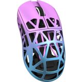 ATTACK SHARK R2 Magnezyum Alaşımlı Kablosuz Gaming Mouse – 48g Ultra Hafif, PixArt PAW3950 Sensör, 42000 DPI, BT/2.4G/Kablolu Üçlü Mod, 8K Tepki Hızı, Windows/Xbox/PS/Mac Uyumlu – TW Purple