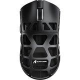 Attack Shark R3 Magnezyum Alaşımlı Kablosuz Gaming Mouse – 46G Ultra Hafif, Pixart PAW3395 Sensör, 8k Tepki Hızı, Bt/2.4g/kablolu Üçlü Mod, 26000 Dpı Ayarlanabilir, Windows/xbox/ps Uyumlu - Black - Adaçayı