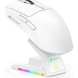 Attack Shark X1 Şarj İstasyonlu Kablolu/Kablosuz Dokunmatik Gaming Mouse