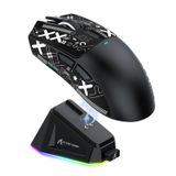 Attack Shark X11 Siyah Şarj İstasyonlu Optik Kablolu/Kablosuz Gaming Mouse