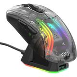 Attack Shark X2 Pro Şeffaf Optik Kablolu/Kablosuz Gaming Mouse