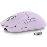 Attack Shark X3 Mor Şarjlı Optik Kablolu/Kablosuz Gaming Mouse