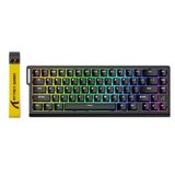 ATTACK SHARK X68 HE Hızlı Tetik Mekanik Oyun Klavyesi Ayarlanabilir Çalıştırmalı%60 Kablolu TKL, Hall Etkisi Manyetik Anahtar, 8KHz Yoklama Oranı, RGB Arkadan Aydınlatmalı, PC Mac Esport Oyuncuları