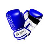 Attack Sport Wolf Boks Eldiveni - Gri - Mavi - 10 OZ (283.50 g)