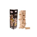 attackwooden Graditi Jenga Ahşap Denge Oyunu 54 Parça