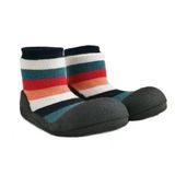 Attipas SR01 Rainbow Barefoot Siyah İlk Adım Ayakkabısı