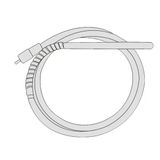 Attlas A9005001 38-4B ATBV 38 mm x 4 m Beton Vibratörü Şişe ve Hortum