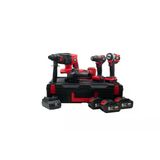 Attlas ATB21 4'lü Kömürsüz Akülü Kombo Set Matkap + Taşlama + Kırıcı Delici + Somun Sıkma 3 x 5.0Ah Akü - A0104171