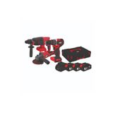Attlas Atbl 21 3 Lü Kömürsüz Kombo Set (Matkapa+Taşlama+Kırıcı Delici