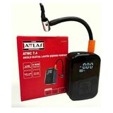 Attlas ATMC 7.4 Akülü Dijital Lastik Şişirme Pompası, Siyah, 7.4V, 150 PSI, 2.0 Ah Li-ion