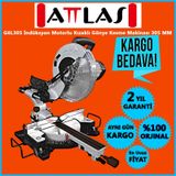 Attlas G6L305 Kızaklı 1900W 72 Dış Gönye Kesme