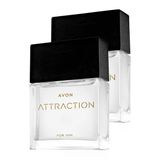 Attraction Erkek Parfum Edt 30 Ml, Ikili Set