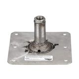attwood -"Attwood Lock'N-Pin 3/4 " Tekne Koltuk Mesaj Baz SP-67739-T Paslanmaz Çelik - Dişli, Gümüş"}