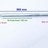 Atv Cazador Aks 965 Mm Bilya Yatağı 30-32 Mm 24 Freze Öm